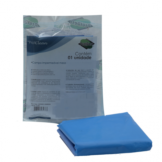 Cobertura de Mesa SMS Estéril Impermeável Protdesc 150 x 150