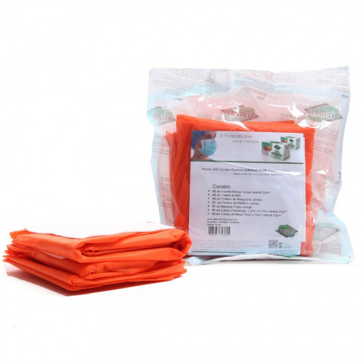 Kit Odonto Especial Estéril Protdesc 20gm Laranja