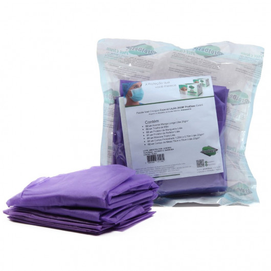 Kit Odonto Especial Estéril Protdesc 20gm Lilás