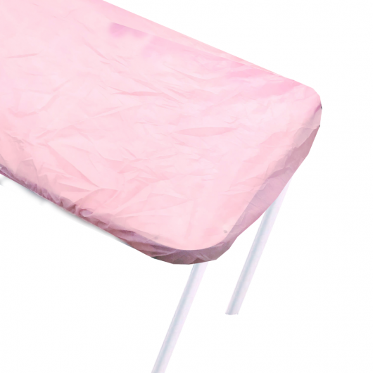 Lençol Protdesc Premium TNT 210 x 90 COM Elástico NAS EXTREMIDADES pct 10 unidades Rosa 40GM