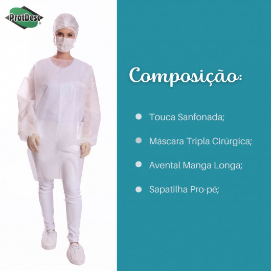Combo Branco Protdesc