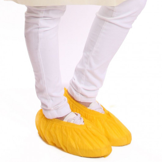 Sapatilha Pro-Pé 30gm² Protdesc pct 100 unidades Amarelo