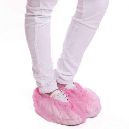 Sapatilha Pro-Pé 20gm² Protdesc pct 100 unidades Rosa