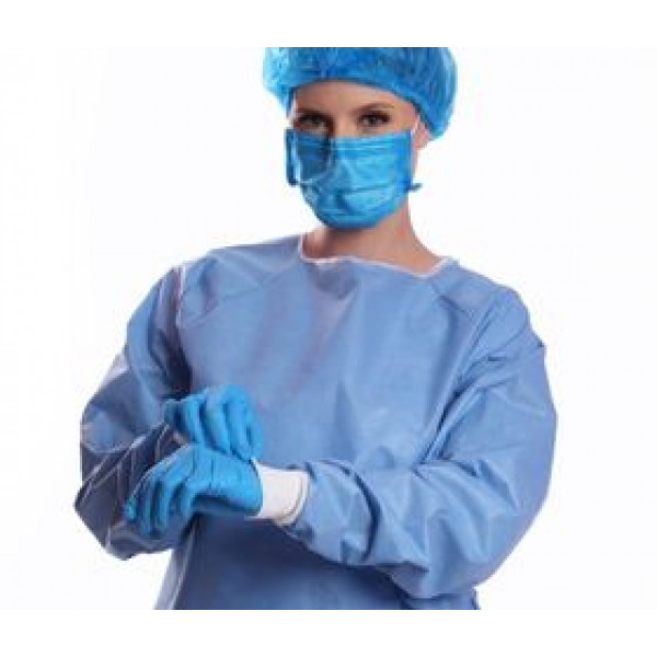 AVENTAL STANDARD SMS 40GM2 TAM G NAO ESTERIL PROTDESC PCT 05 UN 