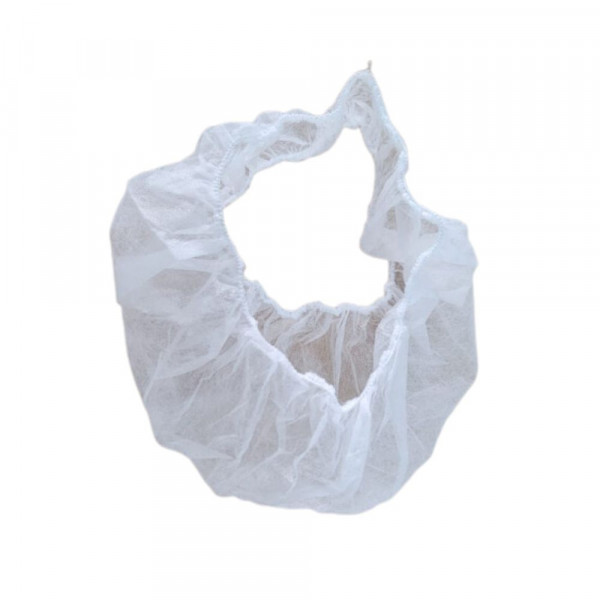 Protetor de Barba e Bigode ProtDesc 20gm Branco pct 100 unidades