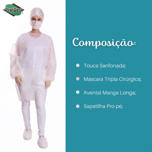 Combo Branco Protdesc