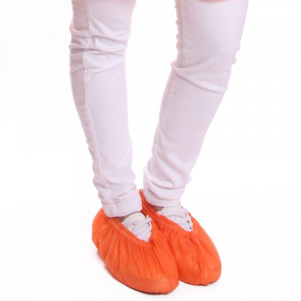 Sapatilha Pro-Pé 20gm² Protdesc pct 100 unidades Laranja