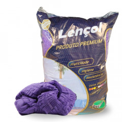Lençol Sanfonado Protdesc Premium TNT 210 x 90 COM Elástico pct 10 unidades Lilás 20gm