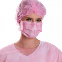 Touca Sanfonada Protdesc Premium pct 100 unidades Rosa 