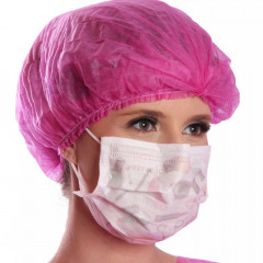 Touca Sanfonada Protdesc Premium pct 100 unidades Pink